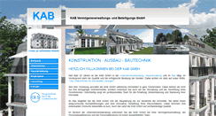 Desktop Screenshot of kab-gmbh.de